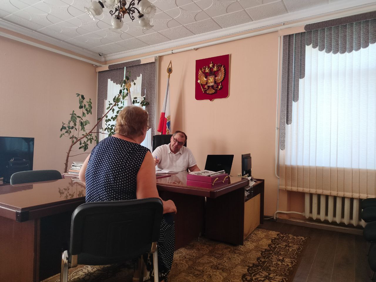 Сергей Зязин провёл очередной приём граждан